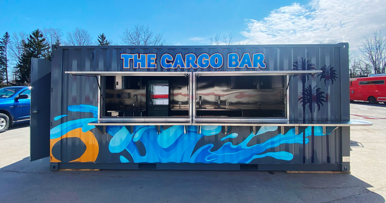 Marriott Shipping Container Bars